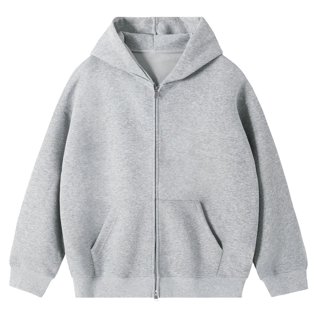 Grey Double Zip Jacket