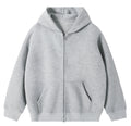 Grey Double Zip Jacket