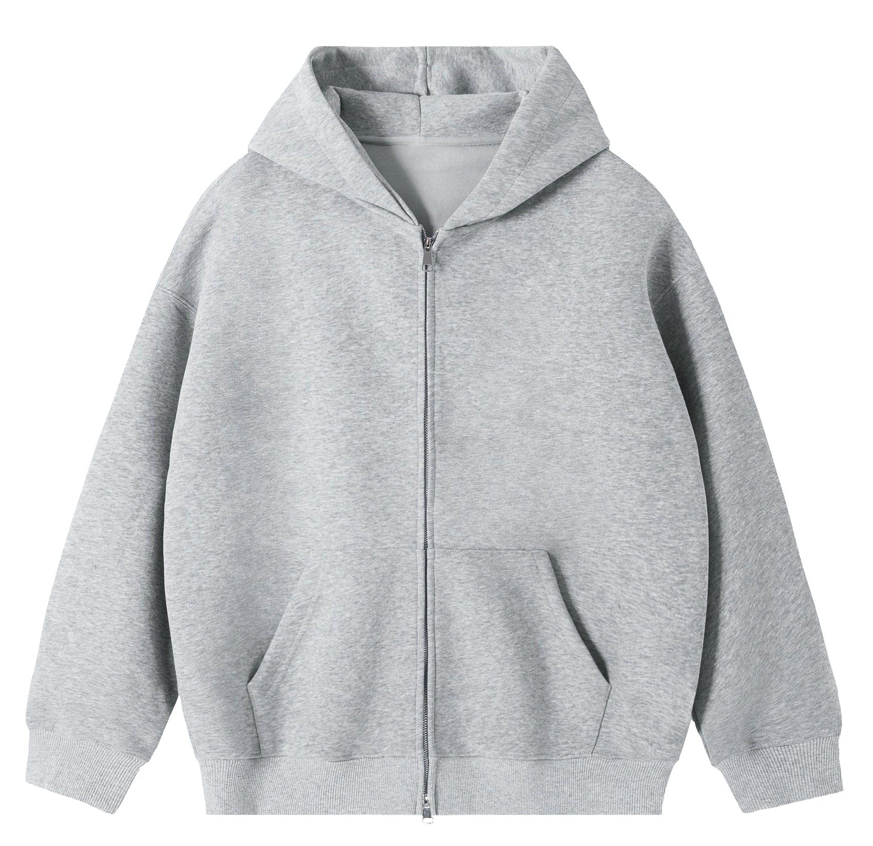 Grey Double Zip Jacket