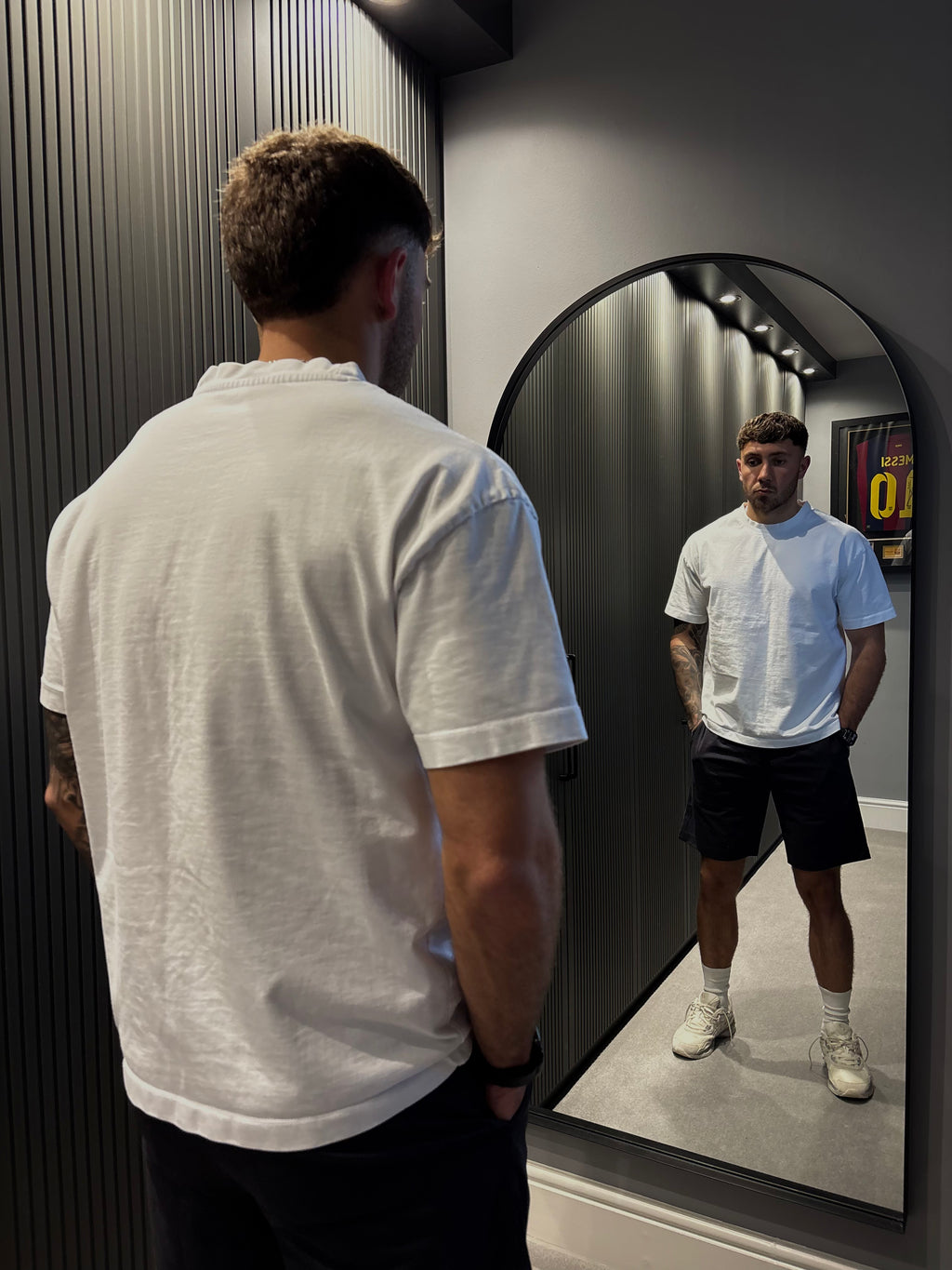 Lightweight Dark Grey Shorts
